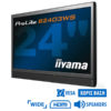 Used Monitor B2403WS TFT/iiyama/24"/1920x1200/Wide/Black/No Stand/Grade B/w/Speakers/VGA & HDMI & DV | eLabstore.gr Used Monitor B2403WS TFT/iiyama/24"/1920x1200/Wide/Black/No Stand/Grade B/w/Speakers/VGA & HDMI & DV | Refurbished | elabstore.gr