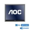 Used Monitor 1980Px TFT/AOC /19"/1280 x 1024/Black/No Stand/w/Speakers/VGA | Refurbished | elabstore.gr
