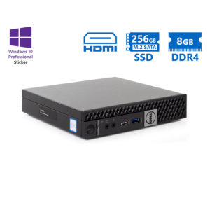 Dell 7050 Tiny i5-7500/8GB DDR4/256GB M.2 SSD/No ODD/10P Grade A- Refurbished PC | Refurbished | elabstore.gr