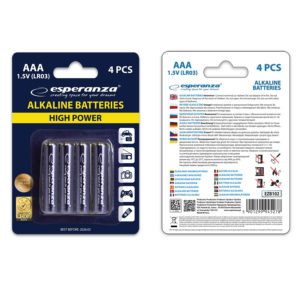 Μπαταρία LR3 AAA 4τεμ Αλκαλική EZB102 | Μπαταρίες | elabstore.gr