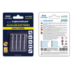 Μπαταρία LR3 AAA 8τεμ Αλκαλική EZB104 | Μπαταρίες | elabstore.gr