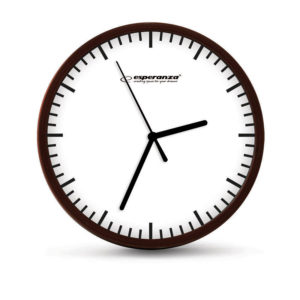 Ρολόι Τοίχου BUDAPEST WHITE EHC010W | Οικιακά είδη | elabstore.gr