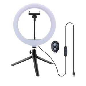 Ring Light LED USB Tripod 25cm with Remote Control Well RING-LIGHT-10-WL | Φωτισμός | elabstore.gr