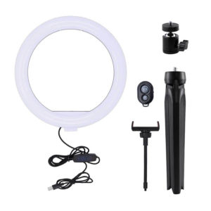 Ring Light LED USB Tripod 25cm with Remote Control Well RING-LIGHT-10-WL | Φωτισμός | elabstore.gr