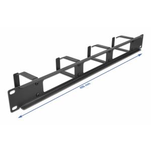 DELOCK Cable Managment για rack 66658, 4 θέσεων, 1U, μεταλλικό | Εξοπλισμός IT | elabstore.gr