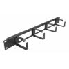 DELOCK Cable Managment για rack 66658, 4 θέσεων, 1U, μεταλλικό | Εξοπλισμός IT | elabstore.gr
