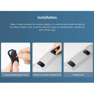NILLKIN βάση για laptop & tablet 6902048203068, μαύρη, 2τμχ | Αξεσουάρ για Laptop | elabstore.gr