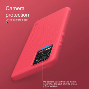 NILLKIN θήκη Super Frosted Shield για Realme 8/8 Pro, μαύρη | Αξεσουάρ κινητών | elabstore.gr