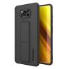 WOZINSKY θήκη Kickstand 69601 για Xiaomi Poco X3 NFC/Χ3 Pro, μαύρη | Αξεσουάρ κινητών | elabstore.gr