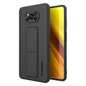 WOZINSKY θήκη Kickstand 69601 για Xiaomi Poco X3 NFC/Χ3 Pro, μαύρη | Αξεσουάρ κινητών | elabstore.gr