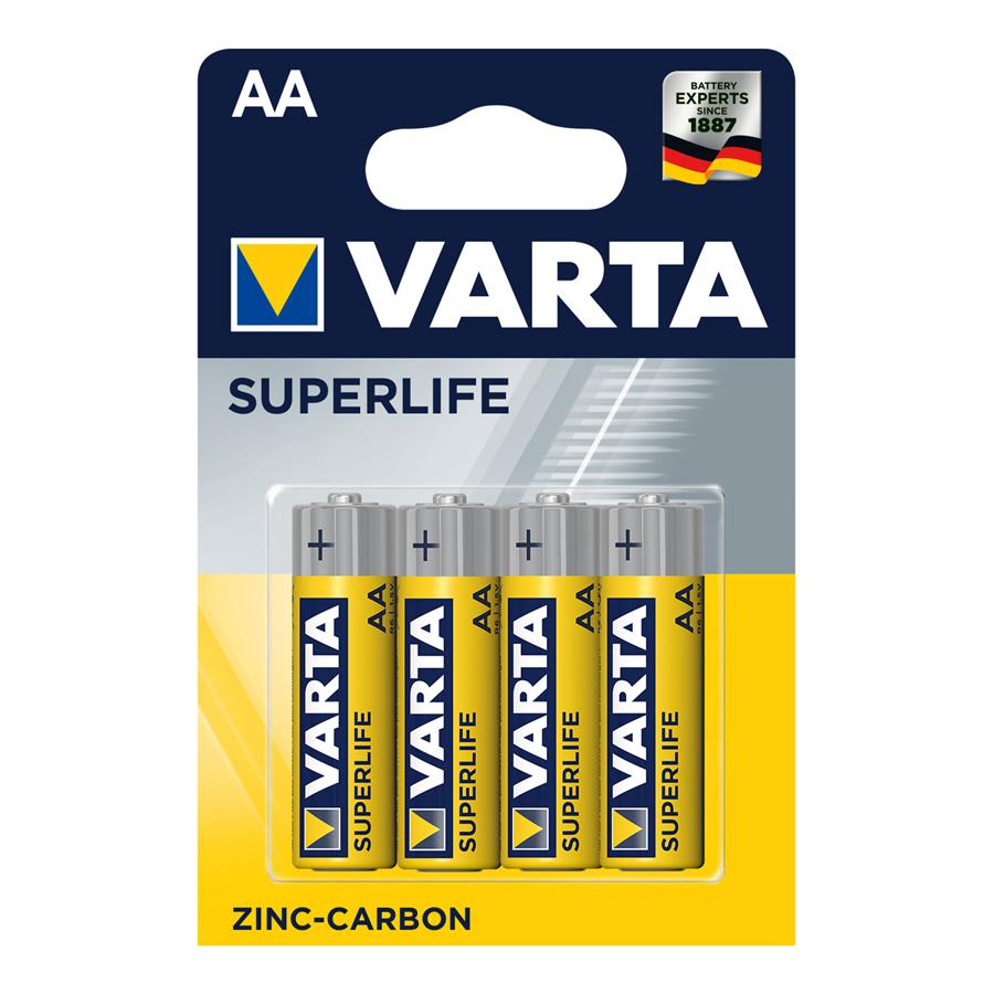 VARTA Superlife Zinc Carbon μπαταρία 738676, AA R6, 4τμχ | eLabstore.gr VARTA Superlife Zinc Carbon μπαταρία 738676, AA R6, 4τμχ | Μπαταρίες | elabstore.gr
