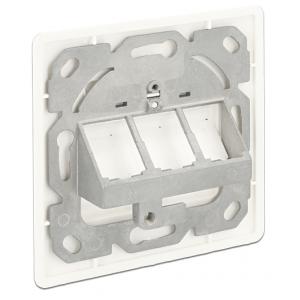 DELOCK Wall Outlet για Keystone 86194, 3 Port | Εργαλεία | elabstore.gr