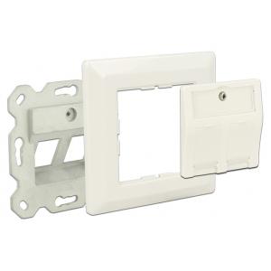 DELOCK Wall Outlet για Keystone 86202, 2 Port | Εργαλεία | elabstore.gr