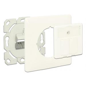 DELOCK Wall Outlet για Keystone 86219, 2 Port | Εργαλεία | elabstore.gr