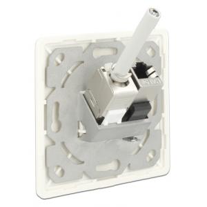 DELOCK Wall Outlet για Keystone 86219, 2 Port | Εργαλεία | elabstore.gr