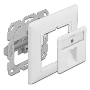 DELOCK Wall Outlet για Keystone 86981, 1 Port | Εργαλεία | elabstore.gr