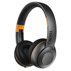 YISON headphones B3, wireless & wired, BT 5.0, μαύρα | Αξεσουάρ κινητών | elabstore.gr