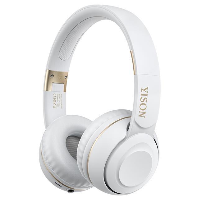 YISON headphones B3, wireless & wired, BT 5.0, λευκά | eLabstore.gr YISON headphones B3, wireless & wired, BT 5.0, λευκά | Αξεσουάρ κινητών | elabstore.gr