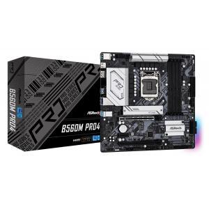 ASROCK μητρική B560M Pro 4, 4x DDR4, s1200, USB 3.2, mATX | PC & Αναβάθμιση | elabstore.gr