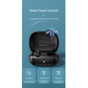 USAMS earbuds US-SM001 με θήκη φόρτισης, True Wireless, μαύρα | eLabstore.gr USAMS earbuds US-SM001 με θήκη φόρτισης, True Wireless, μαύρα | Αξεσουάρ κινητών | elabstore.gr