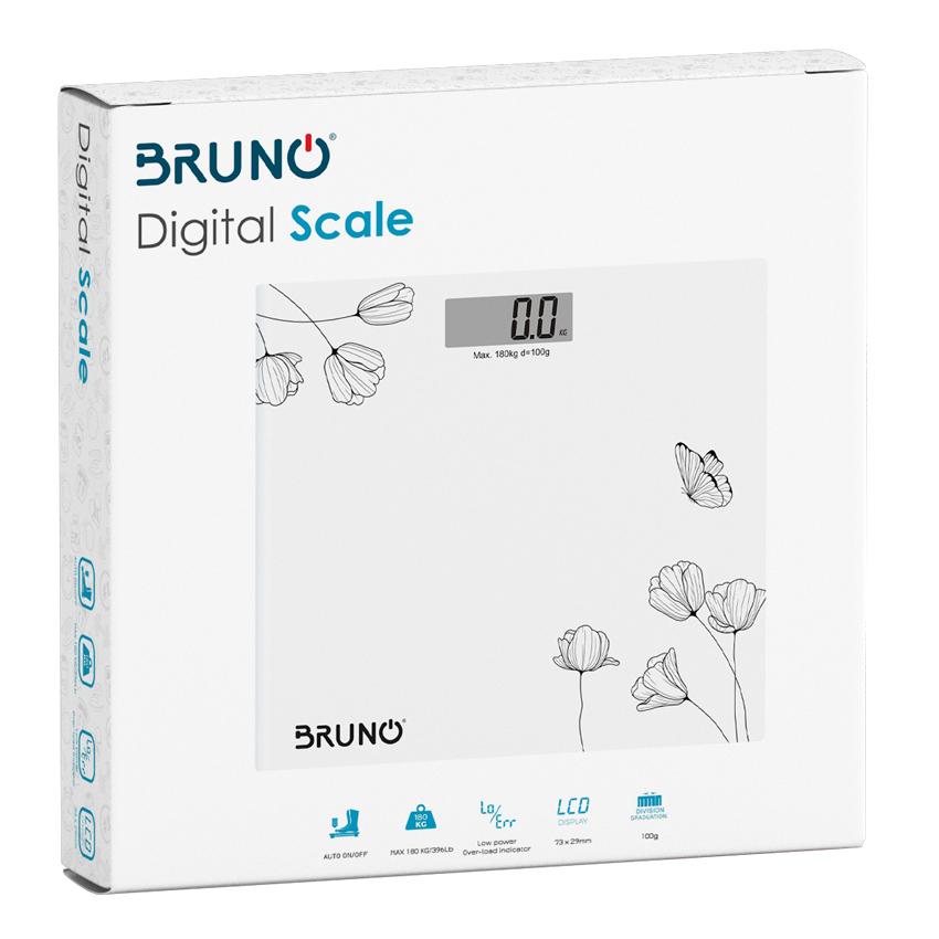 BRUNO ψηφιακή ζυγαριά BRN-0055, έως 180kg, λευκή | eLabstore.gr BRUNO ψηφιακή ζυγαριά BRN-0055, έως 180kg, λευκή | Οικιακές & Προσωπικές Συσκευές | elabstore.gr