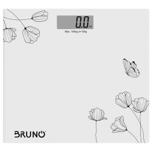 BRUNO ψηφιακή ζυγαριά BRN-0055, έως 180kg, λευκή | Οικιακές & Προσωπικές Συσκευές | elabstore.gr