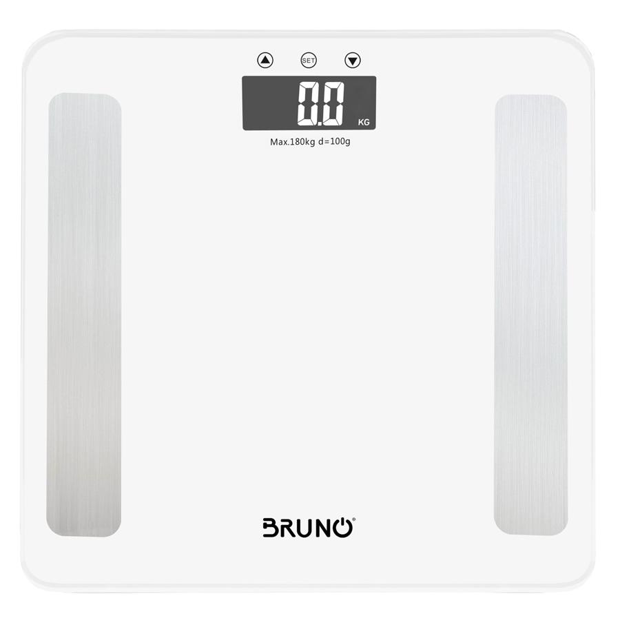 BRUNO ψηφιακή ζυγαριά με λιπομετρητή BRN-0057, έως 180kg, λευκή | eLabstore.gr BRUNO ψηφιακή ζυγαριά με λιπομετρητή BRN-0057, έως 180kg, λευκή | Οικιακές & Προσωπικές Συσκευές | elabstore.gr