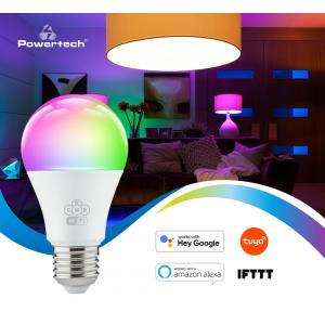 POWERTECH Smart λάμπα LED E27-013, Wi-Fi, 10W, E27, RGB 2700-6500K | eLabstore.gr POWERTECH Smart λάμπα LED E27-013, Wi-Fi, 10W, E27, RGB 2700-6500K | Φωτισμός | elabstore.gr