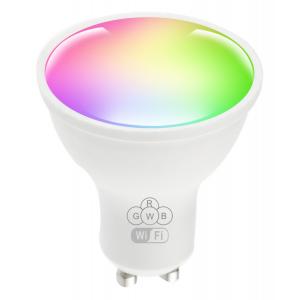 POWERTECH Smart λάμπα LED GU10-001, Wi-Fi, 5W, GU10, RGB 2700-6500K | Φωτισμός | elabstore.gr