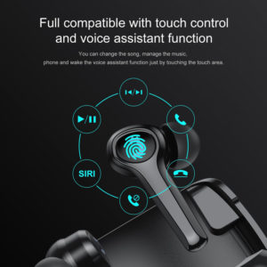 JOYROOM earphones με θήκη φόρτισης JR-TP1, True Wireless, μαύρα | eLabstore.gr JOYROOM earphones με θήκη φόρτισης JR-TP1, True Wireless, μαύρα | Αξεσουάρ κινητών | elabstore.gr