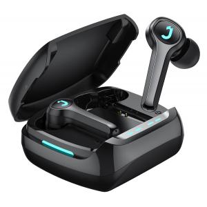 JOYROOM earphones με θήκη φόρτισης JR-TP1, True Wireless, μαύρα | Αξεσουάρ κινητών | elabstore.gr