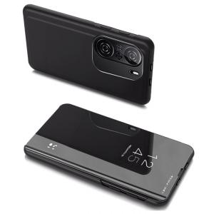 POWERTECH θήκη Clear View MOB-1640, Xiaomi K40/Pro/Pro+/Poco F3, μαύρη | Αξεσουάρ κινητών | elabstore.gr