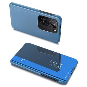 POWERTECH θήκη Clear View MOB-1641, Xiaomi K40/Pro/Pro+/Poco F3, μπλε | Αξεσουάρ κινητών | elabstore.gr