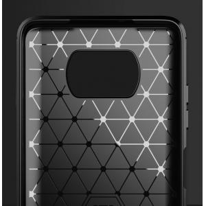 POWERTECH θήκη Carbon MOB-1645 για Xiaomi Poco X3 NFC/X3 Pro, μαύρη | Αξεσουάρ κινητών | elabstore.gr