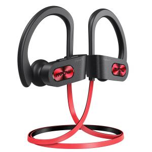 MPOW bluetooth earphones Flame S aptX-HD, IPX7, μαύρο-κόκκινο | Αξεσουάρ κινητών | elabstore.gr