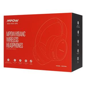 MPOW headphones H19 BH329B, wireless & wired, ANC, BT 5.0, μαύρα | Αξεσουάρ κινητών | elabstore.gr