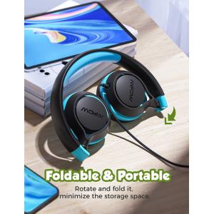 MPOW headphones για παιδιά Che1 BH385A, noise limit, 3.5mm, ροζ | Συνοδευτικά PC | elabstore.gr