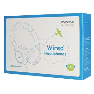 MPOW headphones για παιδιά Che1 BH385A, noise limit, 3.5mm, ροζ | Συνοδευτικά PC | elabstore.gr