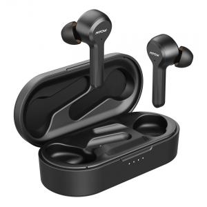 MPOW earphones με θήκη φόρτισης M9 BH413A, True Wireless, μαύρα | Αξεσουάρ κινητών | elabstore.gr