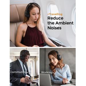 MPOW headphones H12 IPO BH427A, wireless & wired, ANC, BT 5.0, μαύρα | Αξεσουάρ κινητών | elabstore.gr