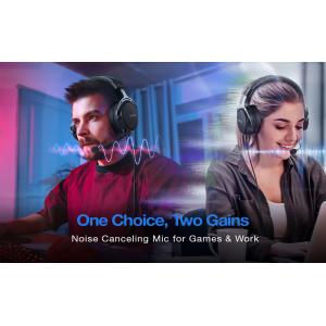 MPOW gaming headset Air SE BH439A, multiplatform, 3.5mm, μαύρο-κόκκινο | Συνοδευτικά PC | elabstore.gr