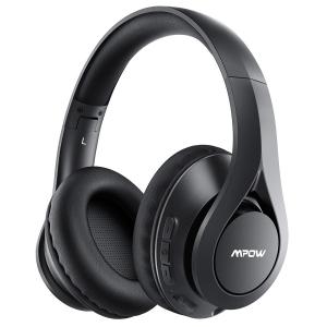 MPOW headphones 059 Lite BH451B, wireless & wired, BT 4.1, μαύρα | Αξεσουάρ κινητών | elabstore.gr