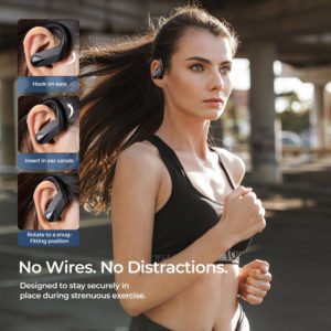 MPOW earphones με θήκη φόρτισης Flame Solo BH503A, True Wireless, μαύρα | Αξεσουάρ κινητών | elabstore.gr