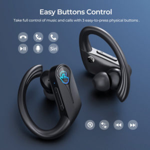 MPOW earphones με θήκη φόρτισης Flame Solo BH503A, True Wireless, μαύρα | Αξεσουάρ κινητών | elabstore.gr