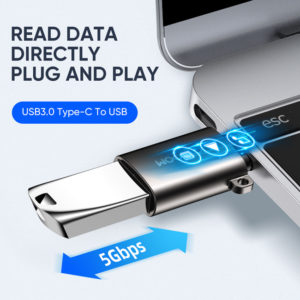 JOYROOM αντάπτορας USB Type-C σε USB 3.0 S-H151, γκρι | Αξεσουάρ κινητών | elabstore.gr
