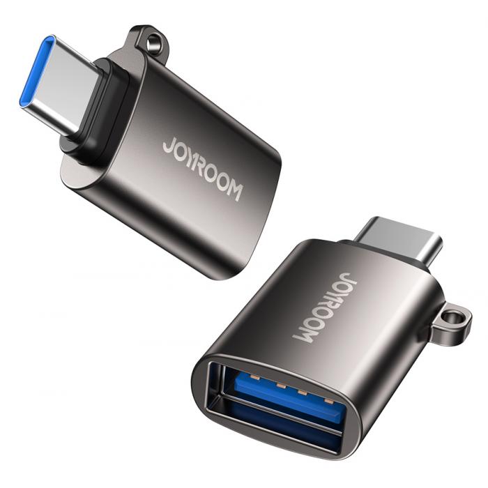 JOYROOM αντάπτορας USB Type-C σε USB 3.0 S-H151, γκρι | Αξεσουάρ κινητών | elabstore.gr