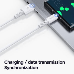 JOYROOM καλώδιο USB σε USB Type-C Rebar Series S-M406, 2.4A, 1m, μαύρο | Αξεσουάρ κινητών | elabstore.gr
