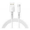 JOYROOM καλώδιο USB σε USB Micro Rebar Series S-M406, 2.4A, 1m, λευκό | Αξεσουάρ κινητών | elabstore.gr