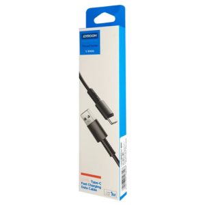 JOYROOM καλώδιο USB σε USB Type-C Thread Series S-M406, 5A, 1m, μαύρο | Αξεσουάρ κινητών | elabstore.gr
