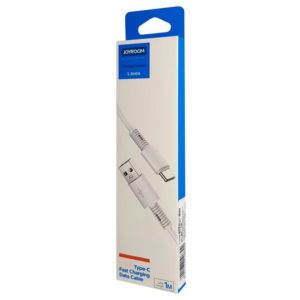 JOYROOM καλώδιο USB σε USB Type-C Thread Series S-M406, 5A, 1m, λευκό | Αξεσουάρ κινητών | elabstore.gr